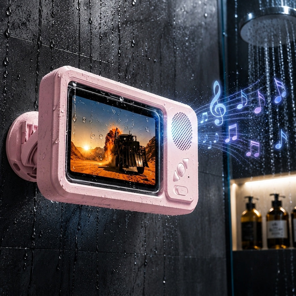 ShowerDock — Waterproof Phone Case & Speaker