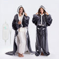 Cozy Heated Robe — Wearable Blanket