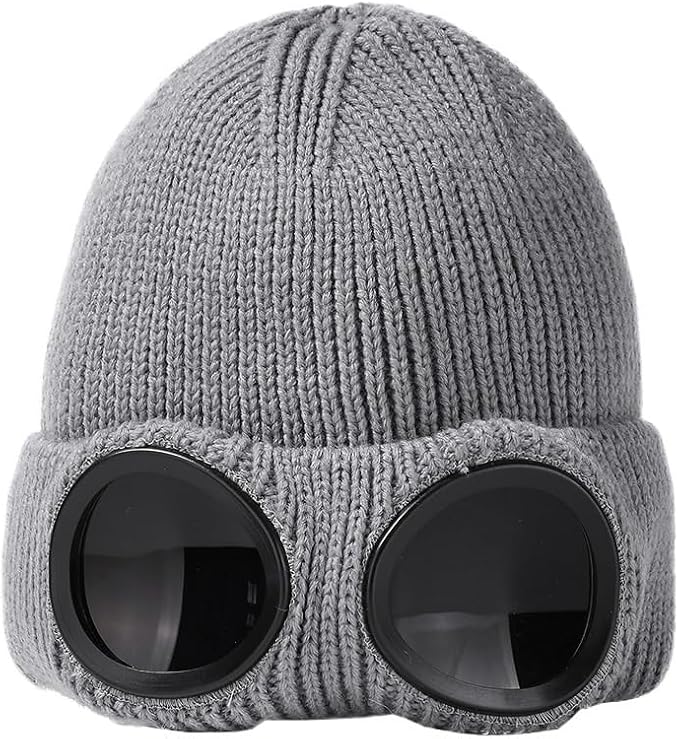 Boggle Beanie — Built-In Goggles
