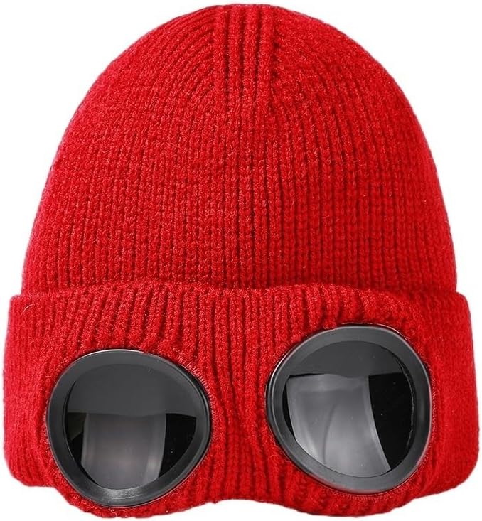 Boggle Beanie — Built-In Goggles