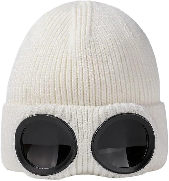 Boggle Beanie — Built-In Goggles